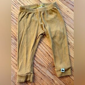 Little & Lively mustard bamboo Leggins